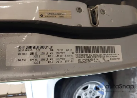 2012 Jeep Patriot Sport z USA, uszkodzony, nr VIN 1C4NJPBA8CD632016